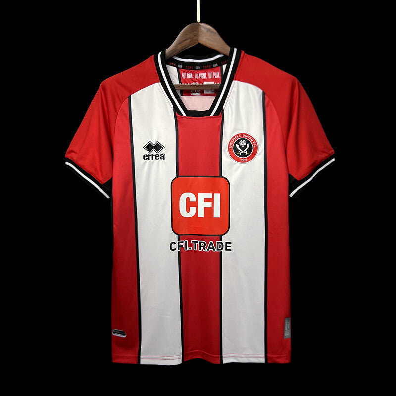 Football Shirt Sheffield United Home 23-24 front