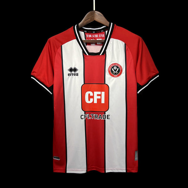 Football Shirt Sheffield United Home 23-24 front