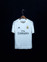 Football Shirt Real Madrid Home 15-16 Retro front