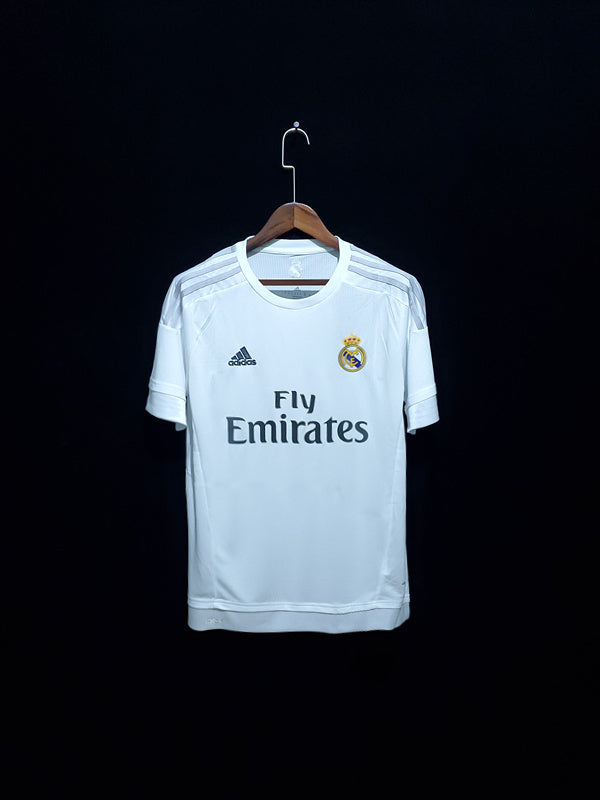 Football Shirt Real Madrid Home 15-16 Retro front