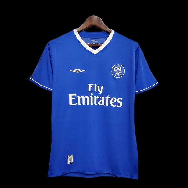 Football Shirt Chelsea FC Home 03-05 Retro front