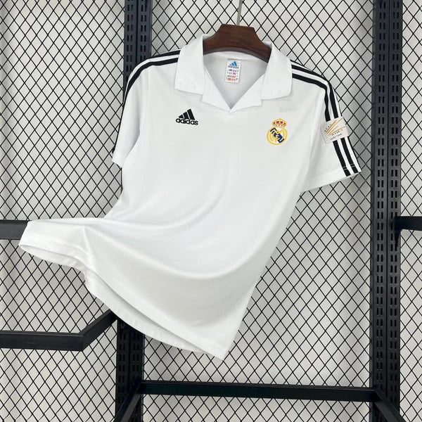Football Shirt Real Madrid Home 01-02 Retro front