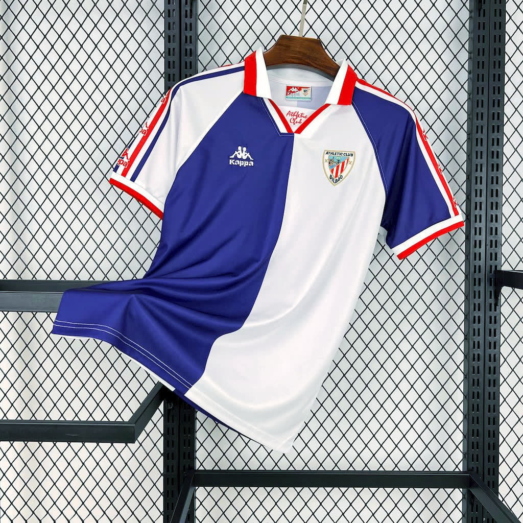 Football Shirt Athletic Bilbao Away 97-98 Retro front