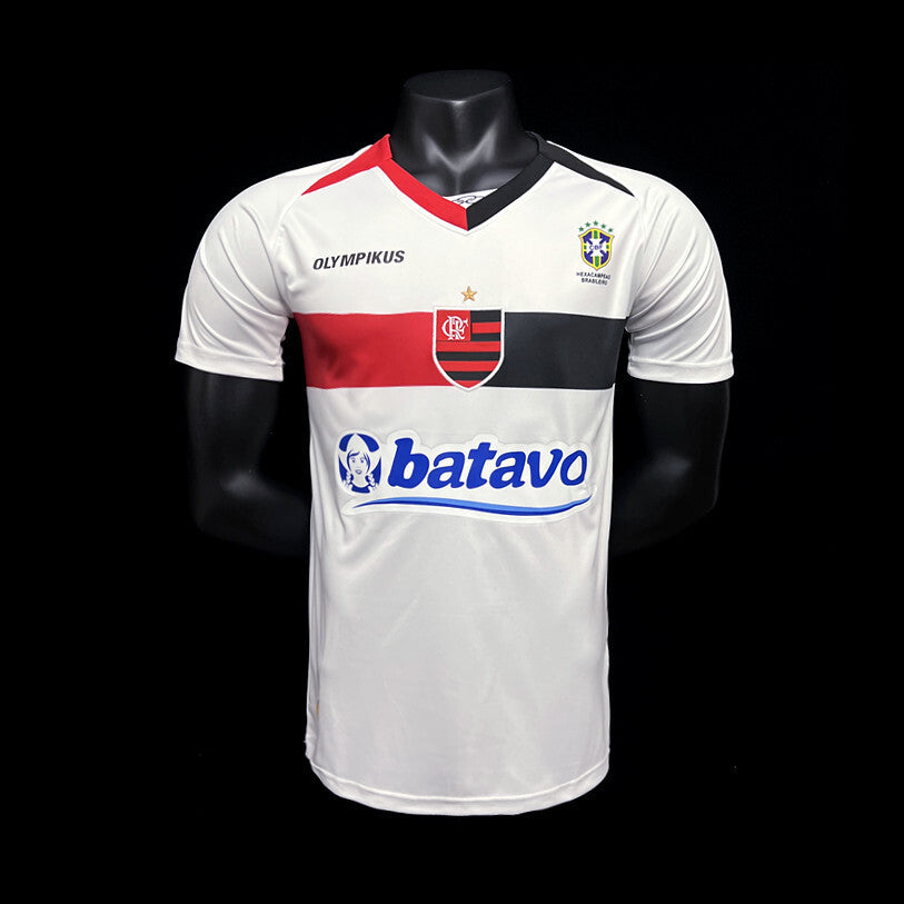Football Shirt Flamengo Away 10-11 Retro front