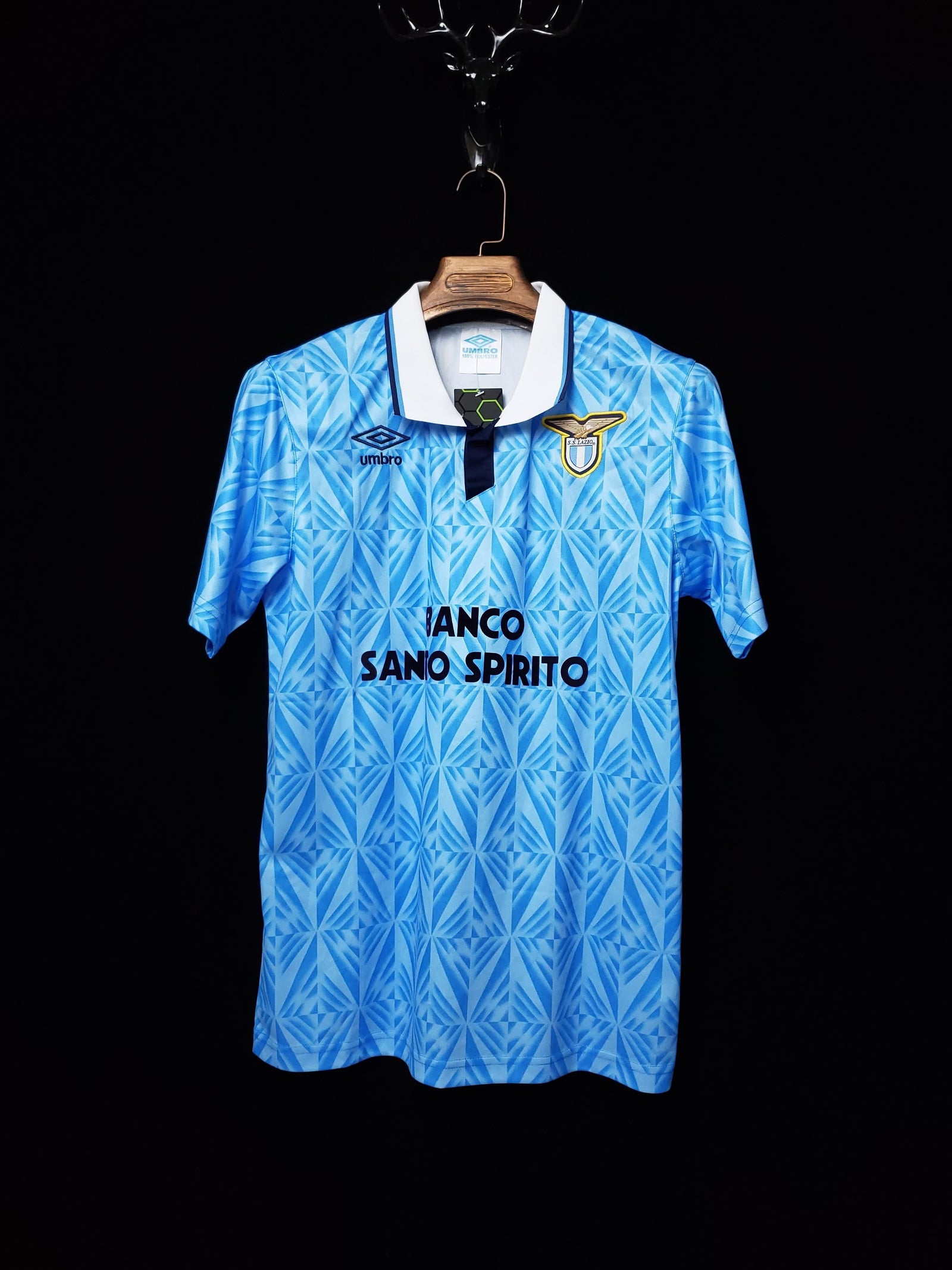 Football Shirt SS Lazio Home 91-92 Retro front