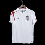Football Shirt England Home 05-06 Retro front