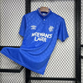 Football Shirt Rangers FC Home 87-90 Retro front