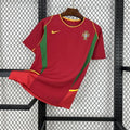 Football Shirt Portugal Home 02-03 Retro front