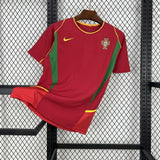 Football Shirt Portugal Home 02-03 Retro front