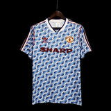 Football Shirt Manchester United Away 90-92 Retro front