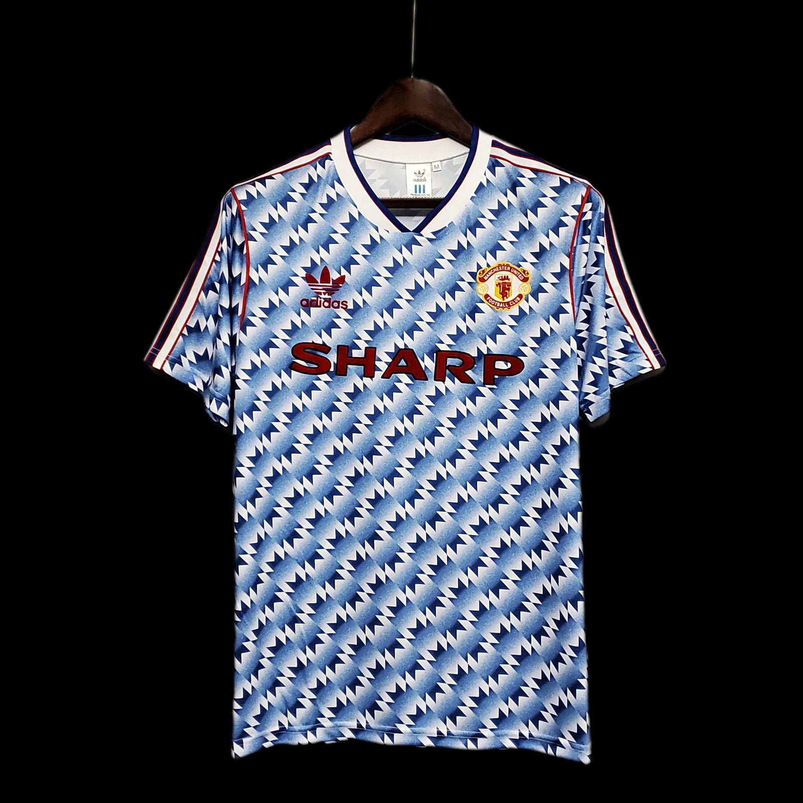 Football Shirt Manchester United Away 90-92 Retro front