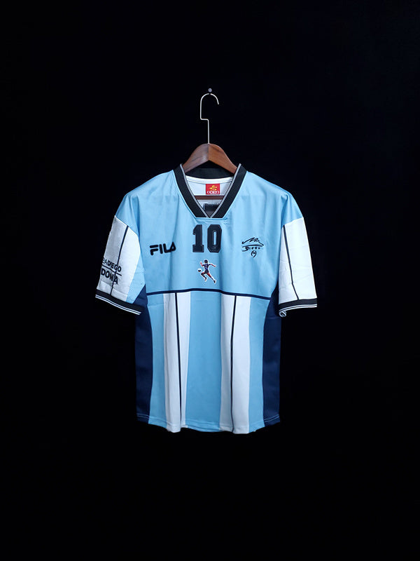 Football Shirt Argentina Commemorative 2001 Retro front