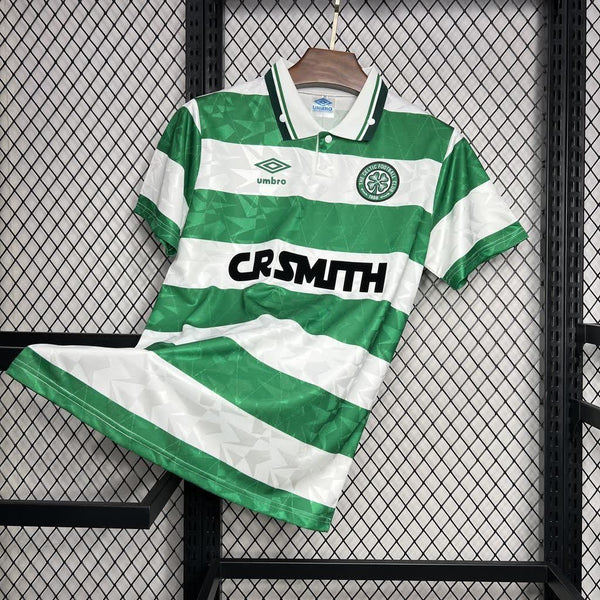 Football Shirt Celtic Home 89-91 Retro front