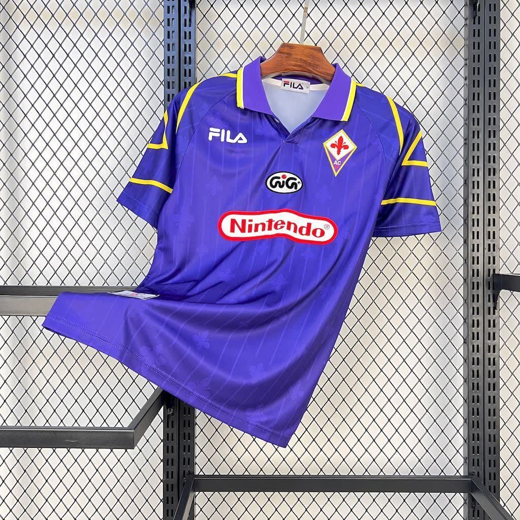 Football Shirt Fiorentina Home 97-98 N front