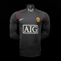 Football Shirt Manchester United Away 07-08 Long Sleeve front