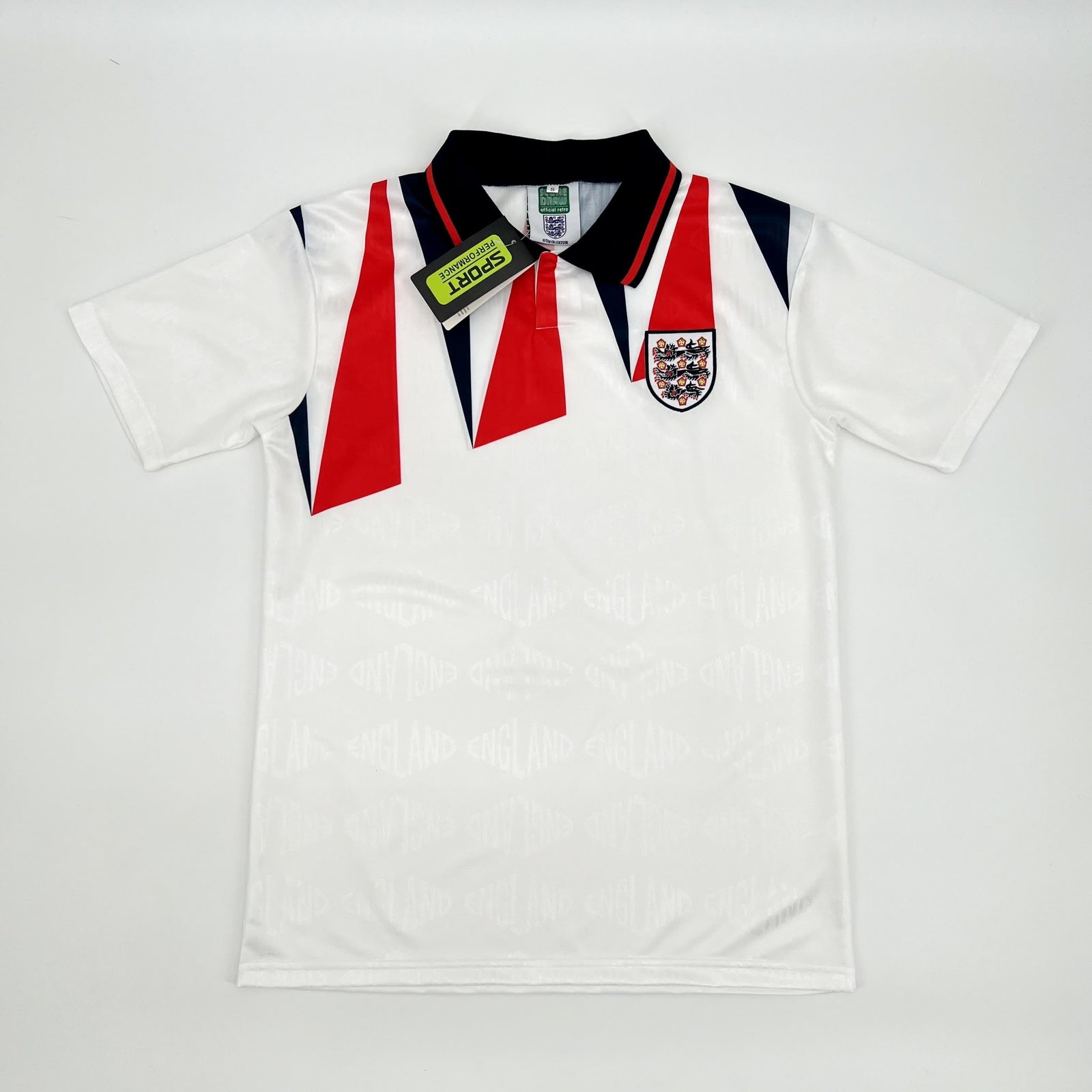Football Shirt England Home 92-93 Retro front