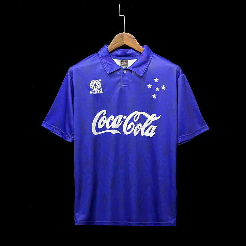 Football Shirt Cruzeiro Home 93-94 Retro front