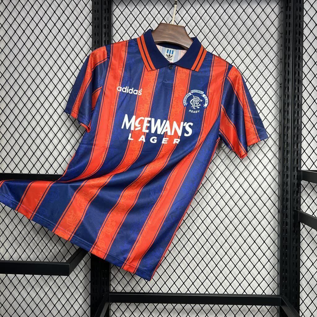 Football Shirt Rangers Away 93-94 Retro front