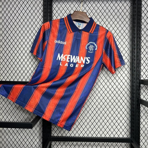 Football Shirt Rangers Away 93-94 Retro front