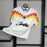 Football Shirt Club America Retro 95-96 White front