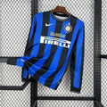 Football Shirt Inter Milan Home 09-10 Long Sleeves Retro front