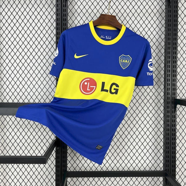 Football Shirt Boca Juniors Home 10-11 Retro front