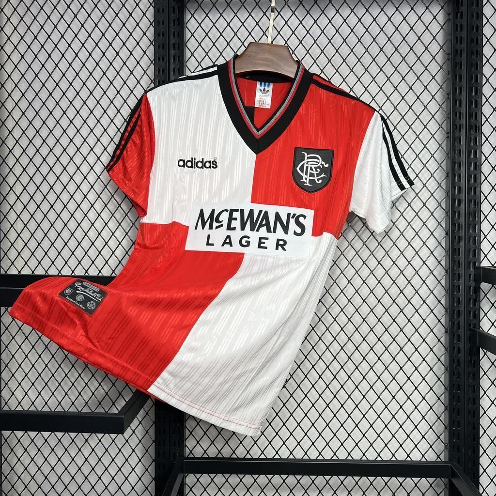 Football Shirt Rangers Away 95-96 Retro front