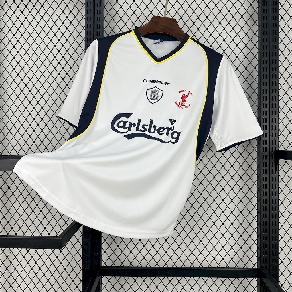 Football Shirt Liverpool FC Away 01-02 front