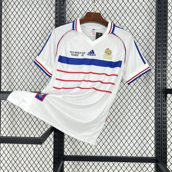 Football Shirt France Away 98-99 Retro front