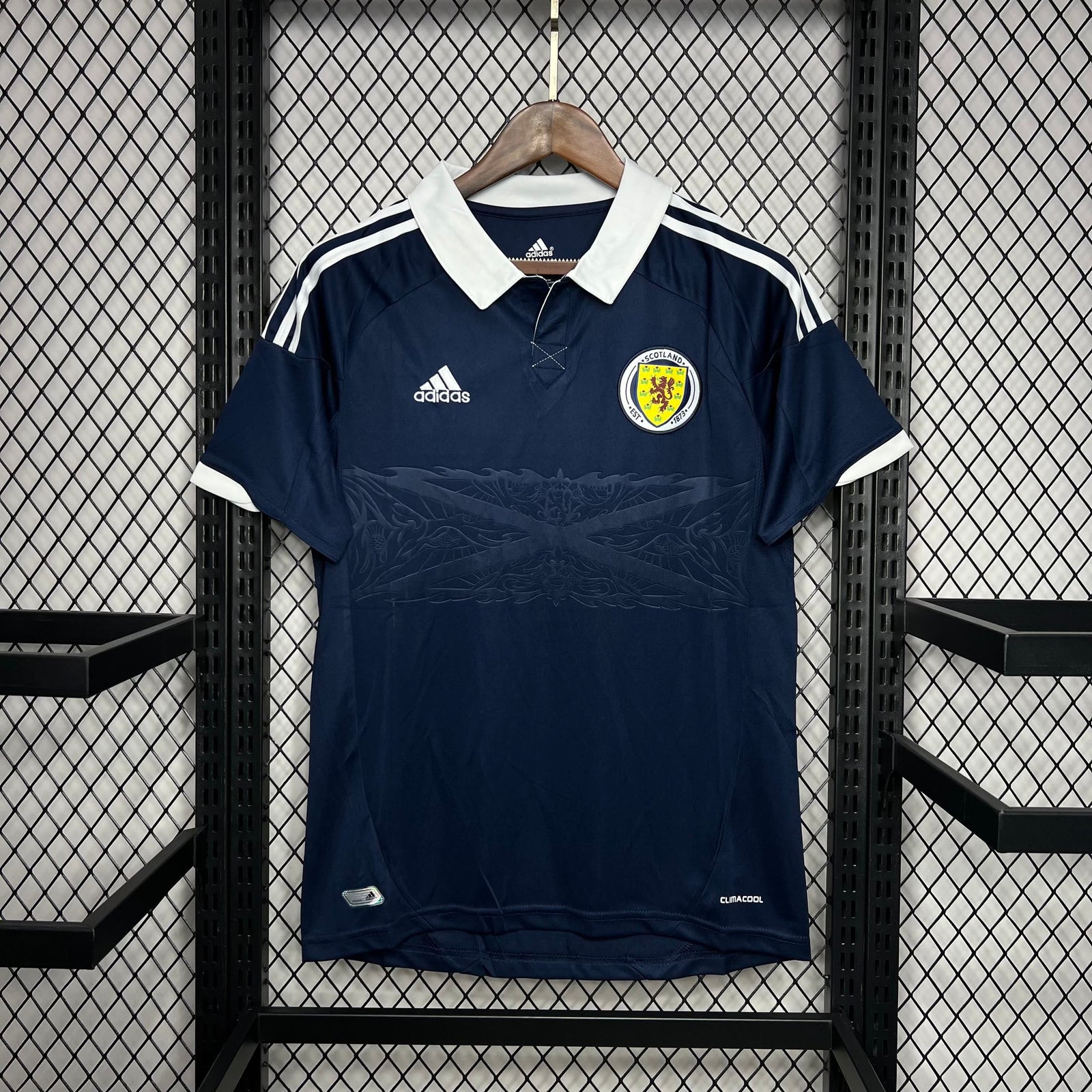 Football Shirt Scotland Home 12-14 Retro front