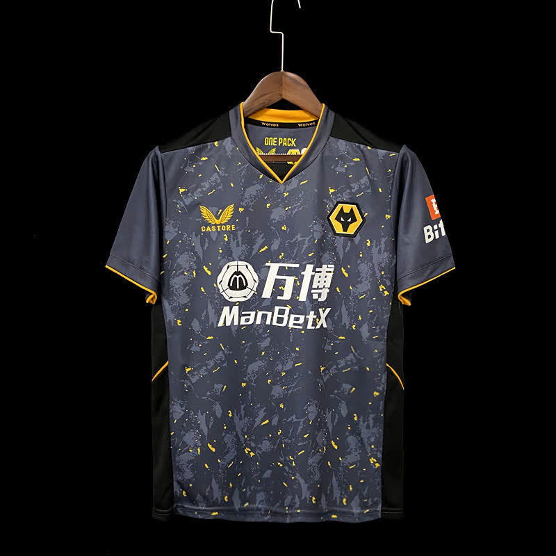 Football Shirt Wolverhampton Wanderers Away 21-22 front