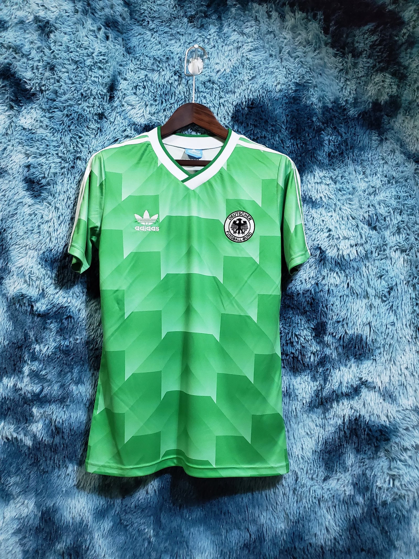 Football Shirt Germany Away 1988 Retro front