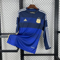 Football Shirt Argentina Away 14-15 Long Sleeves Retro front
