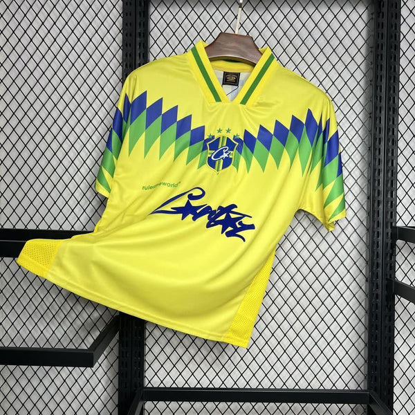 Football Shirt Brazil Home 95-96 Retro front