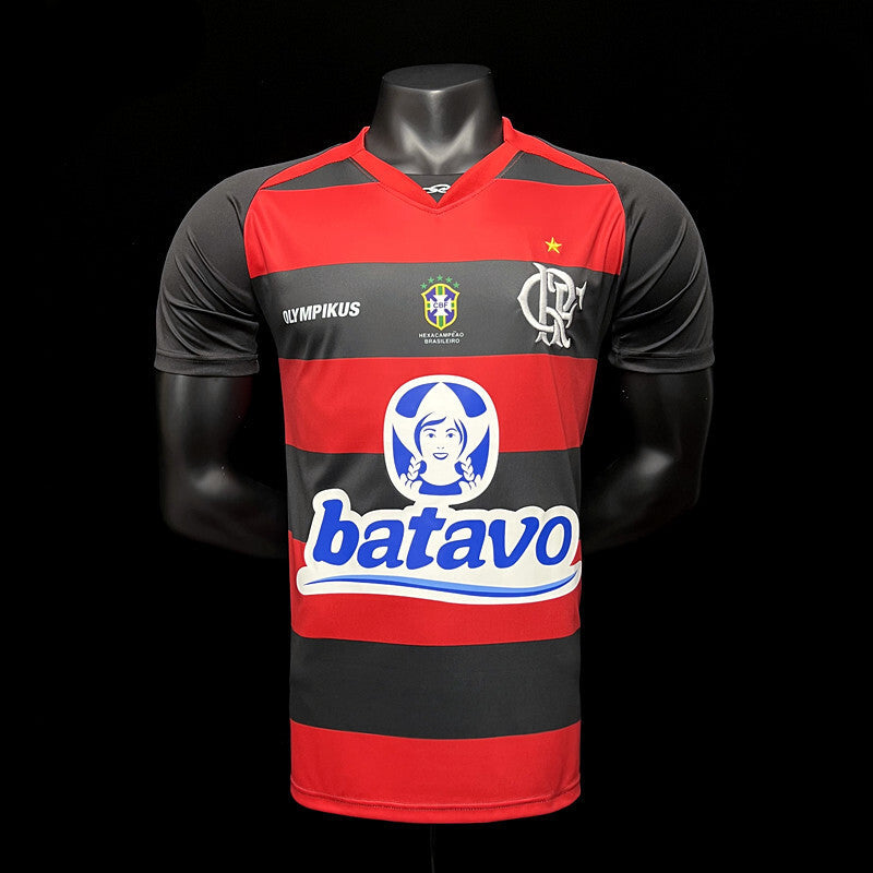Football Shirt Flamengo Home 10-11 Retro front