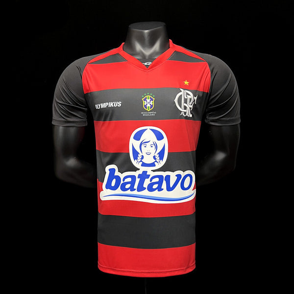 Football Shirt Flamengo Home 10-11 Retro front