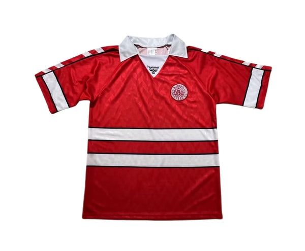 Football Shirt Denmark Home 88-89 Retro front