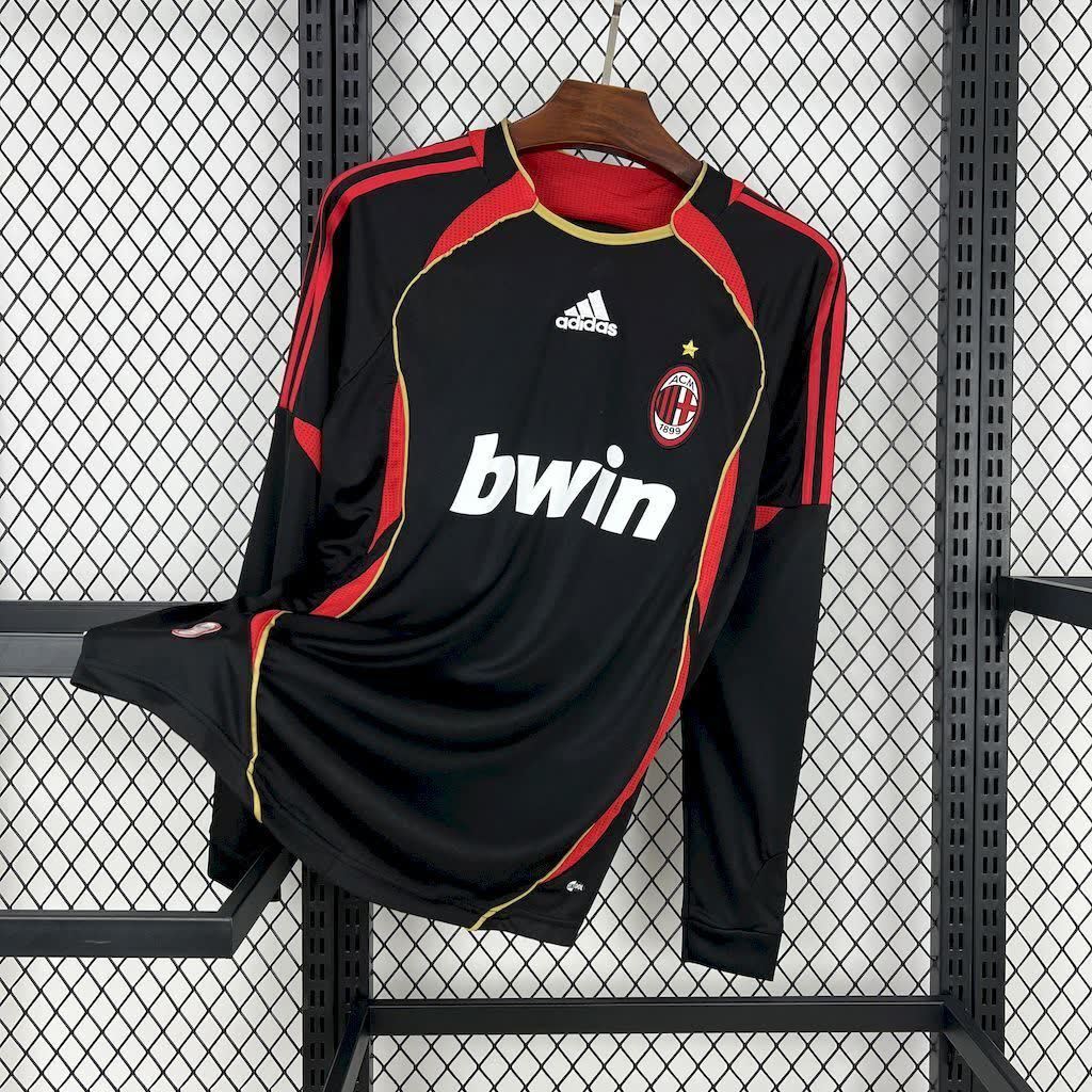 Football Shirt AC Milan Third 06-07 Long Sleeves Retro front