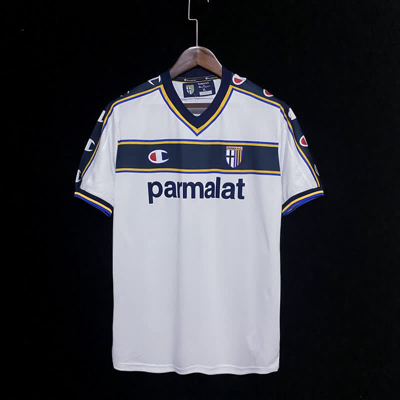 Football Shirt Parma Home 02-04 Retro front
