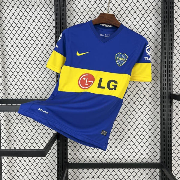 Football Shirt Boca Juniors Home 11-12 Retro front
