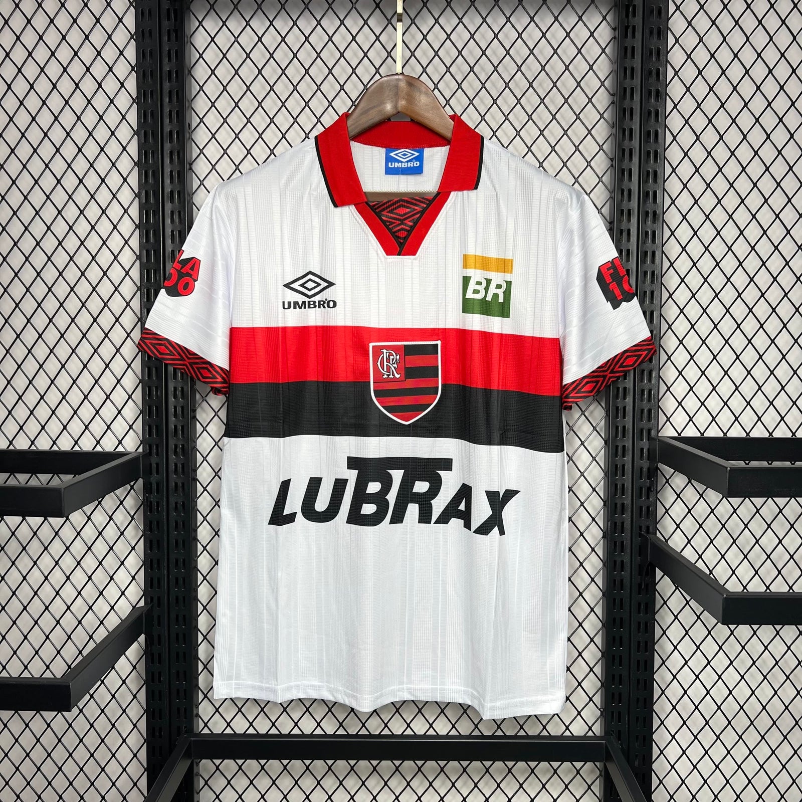 Football Shirt Flamengo Away 95-96 Retro front
