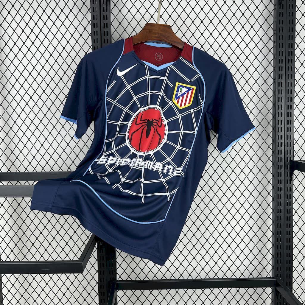 Football Shirt Atletico Madrid Away 04-05 Retro Spi front