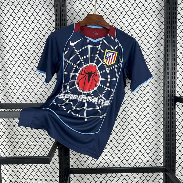 Football Shirt Atletico Madrid Away 04-05 Retro Spi front