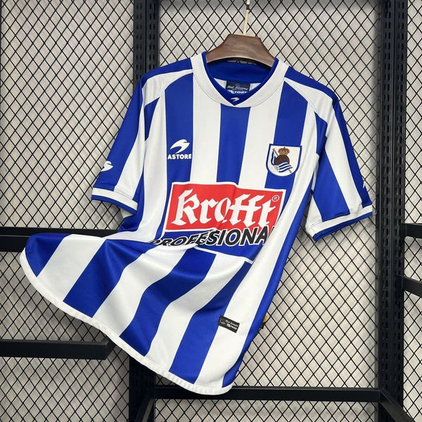 Football Shirt Real Sociedad Home 02-03 front