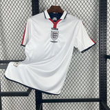 Football Shirt England Home 2004 Retro front