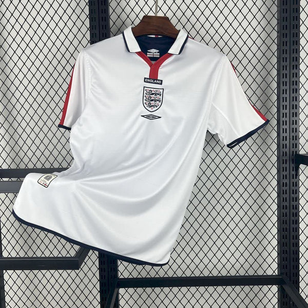 Football Shirt England Home 2004 Retro front
