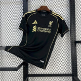 Football Shirt Liverpool Black Gold Edition 25-26 front
