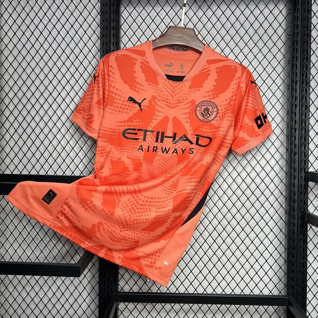 Football Shirt Manchester City Orange 25-26 front