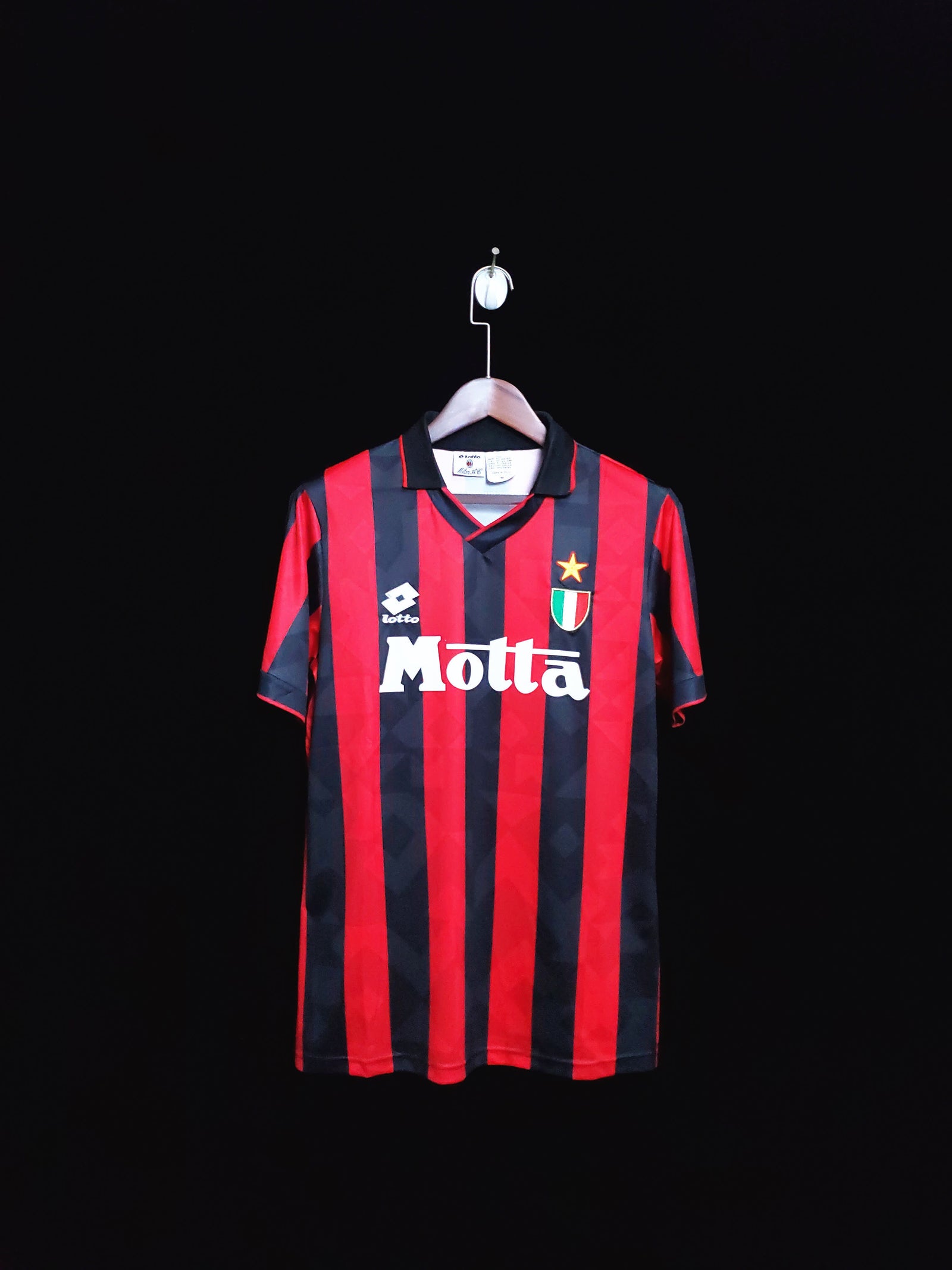 Football Shirt AC Milan Home 92-94 Retro front