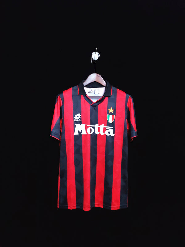 Football Shirt AC Milan Home 92-94 Retro front